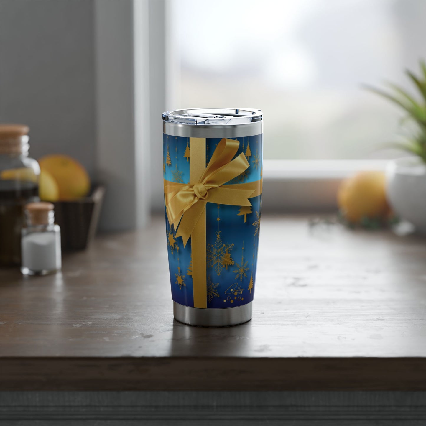 Holiday Cheer - Wrapped in Joy - Blue