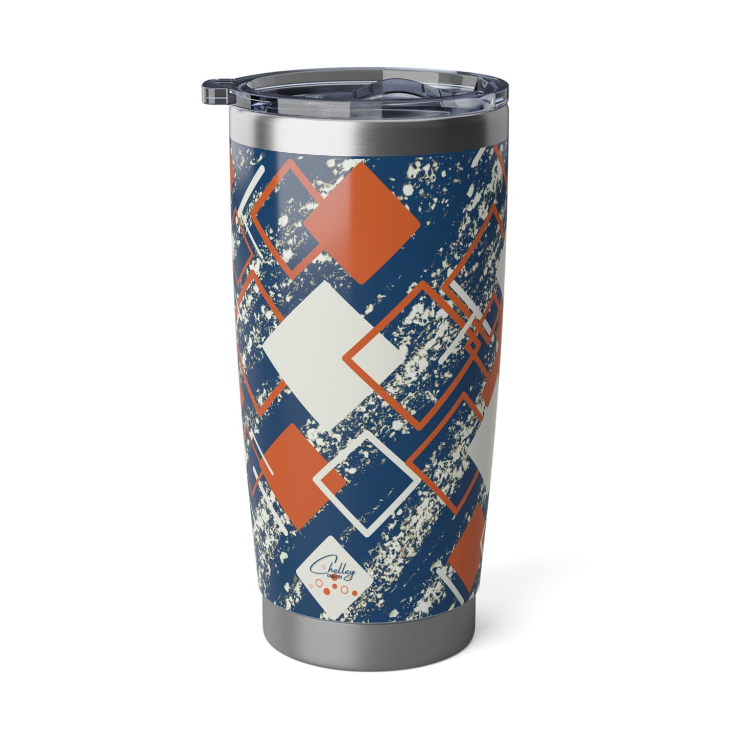Autumn Days- Autumn Grid Modern Abstract Fall Tumbler