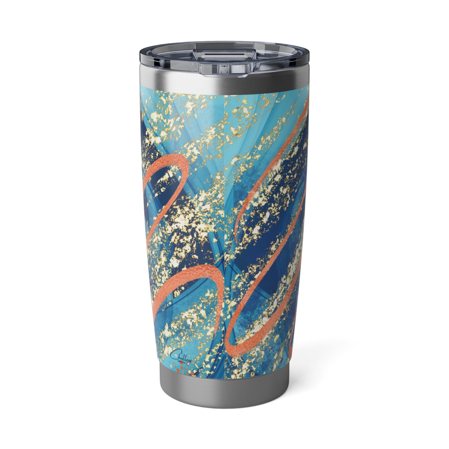 Autumn Days - Autumn Pulse Modern Abstract Fall Tumbler