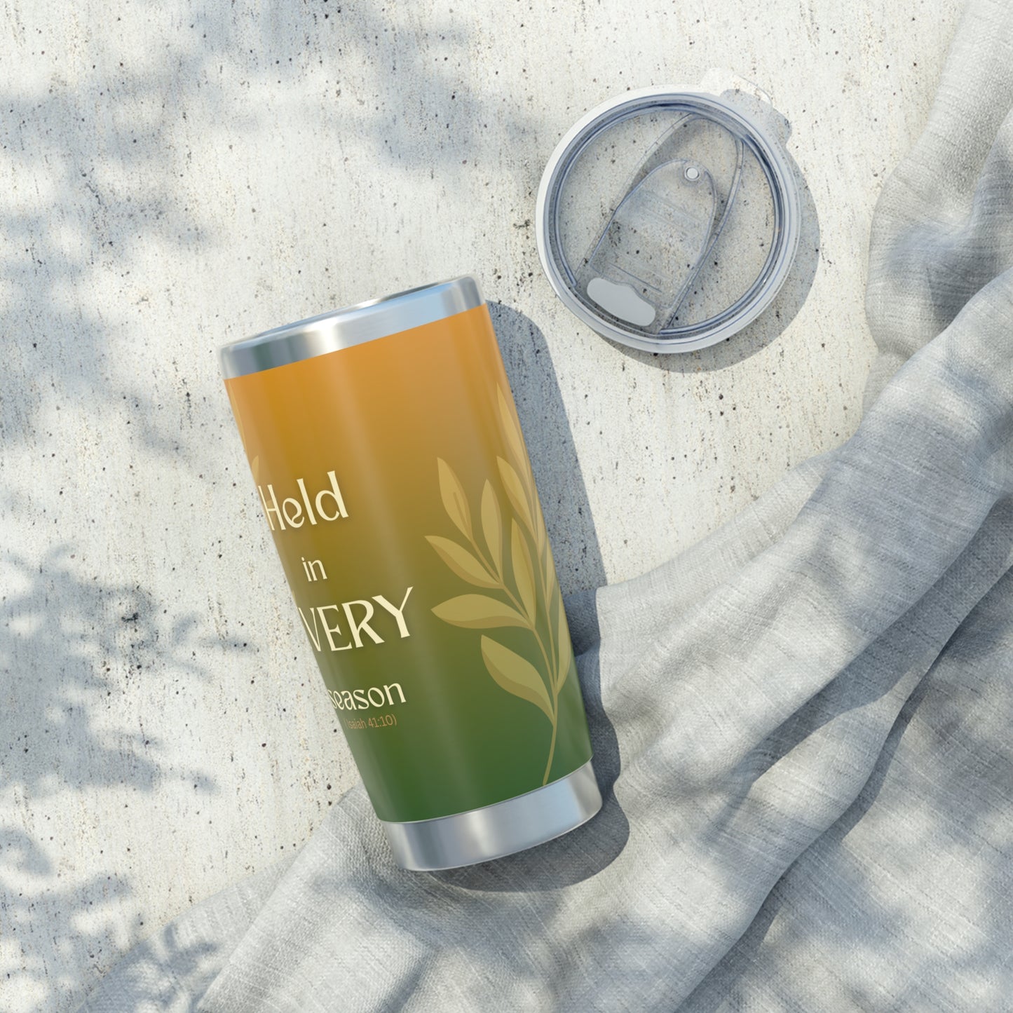Faith in Motion – Season Secured – Harvest Gold & Olive