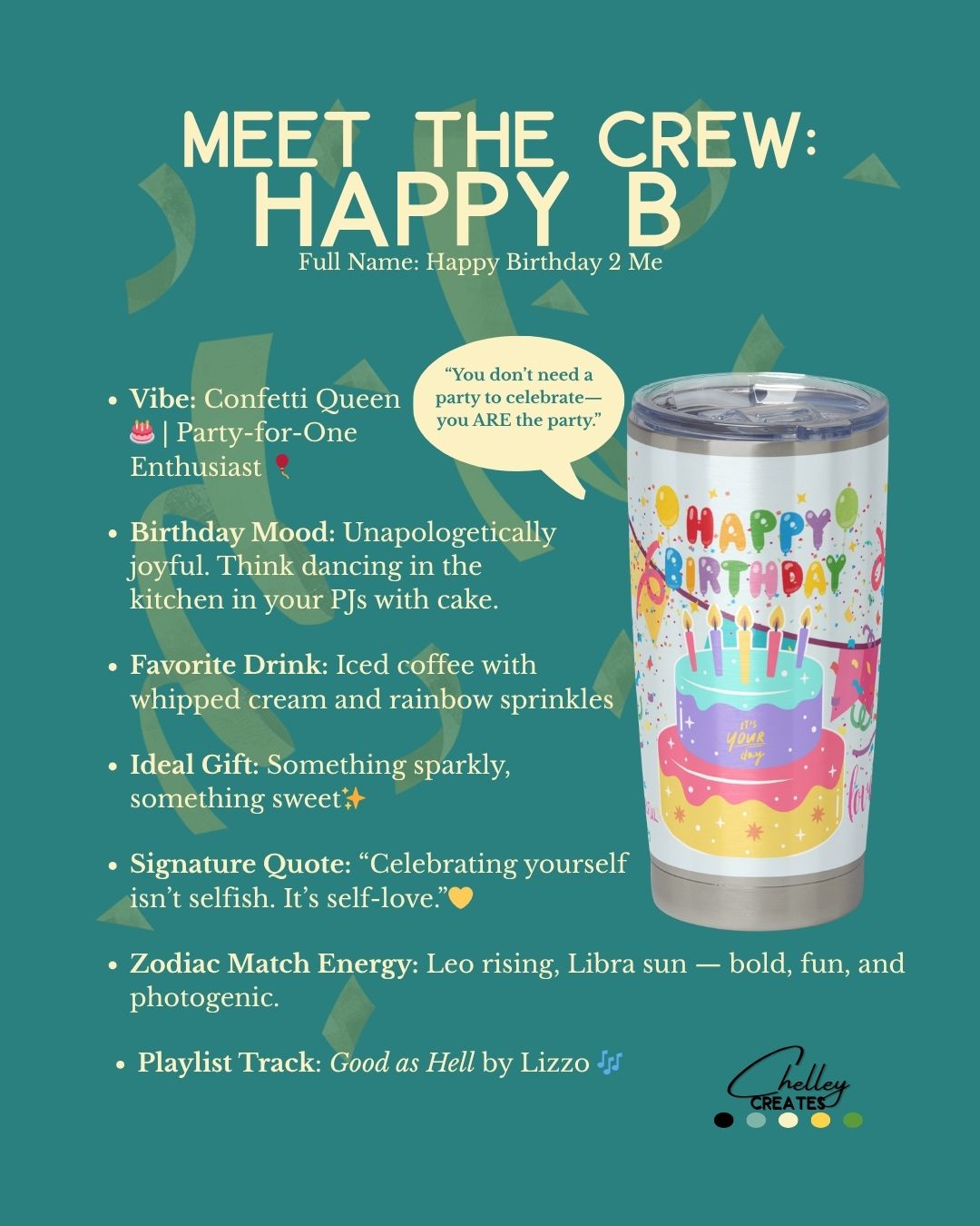 Happy Birthday 2 Me | 20 oz Tumbler