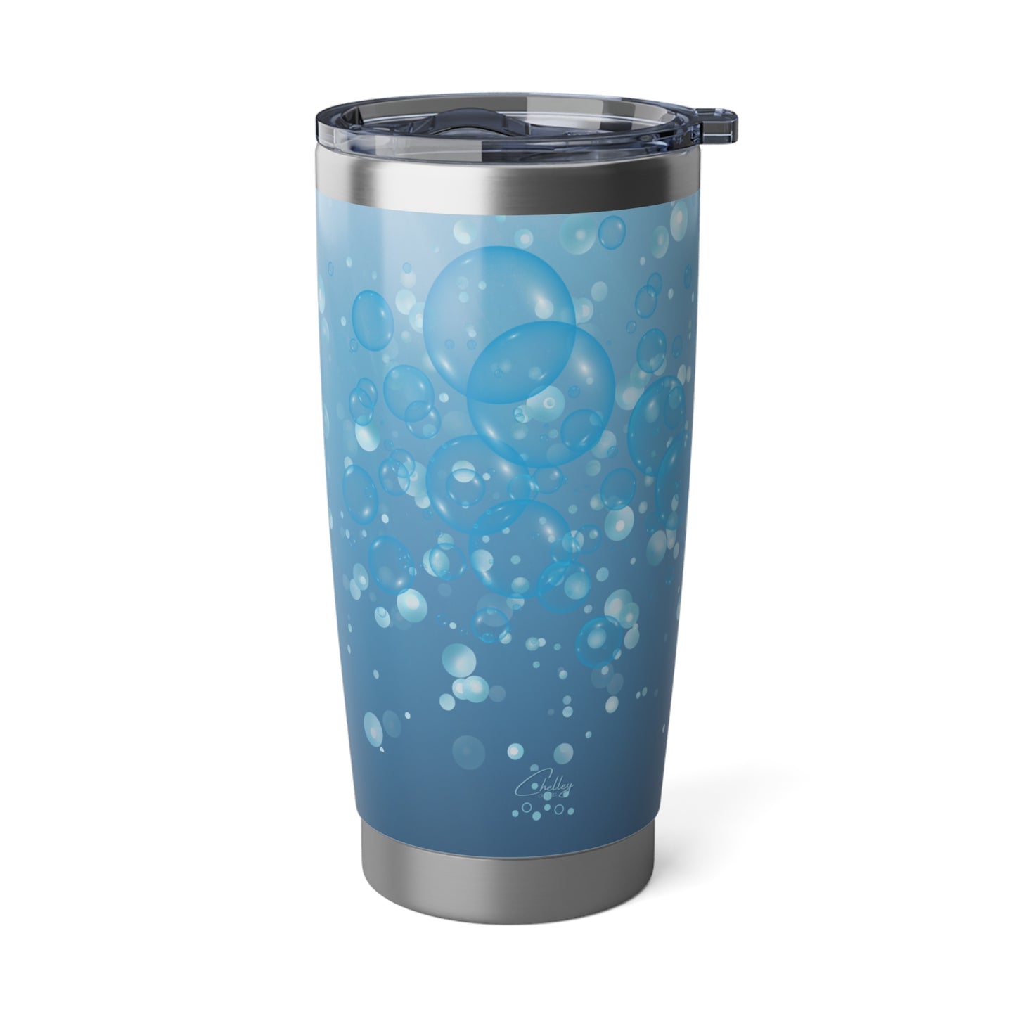Water Bubble Bliss – Violet Tide | 20oz Tumbler (Effortless Calm Collection)