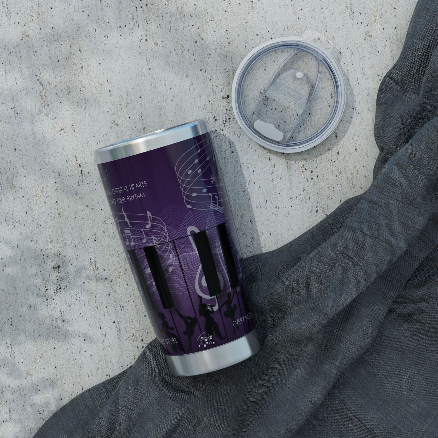 Those Who Teach – Sound and Motion Tumbler – Deep Purple
