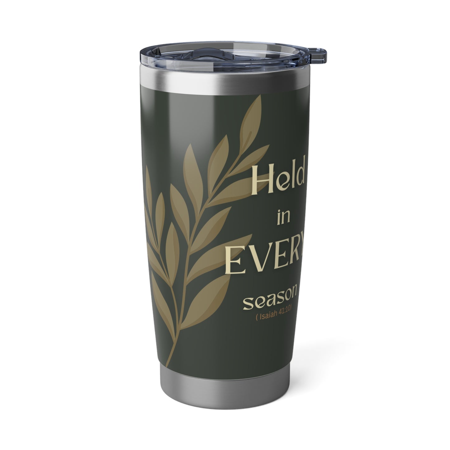 Faith in Motion – Season Secured – Light Olive