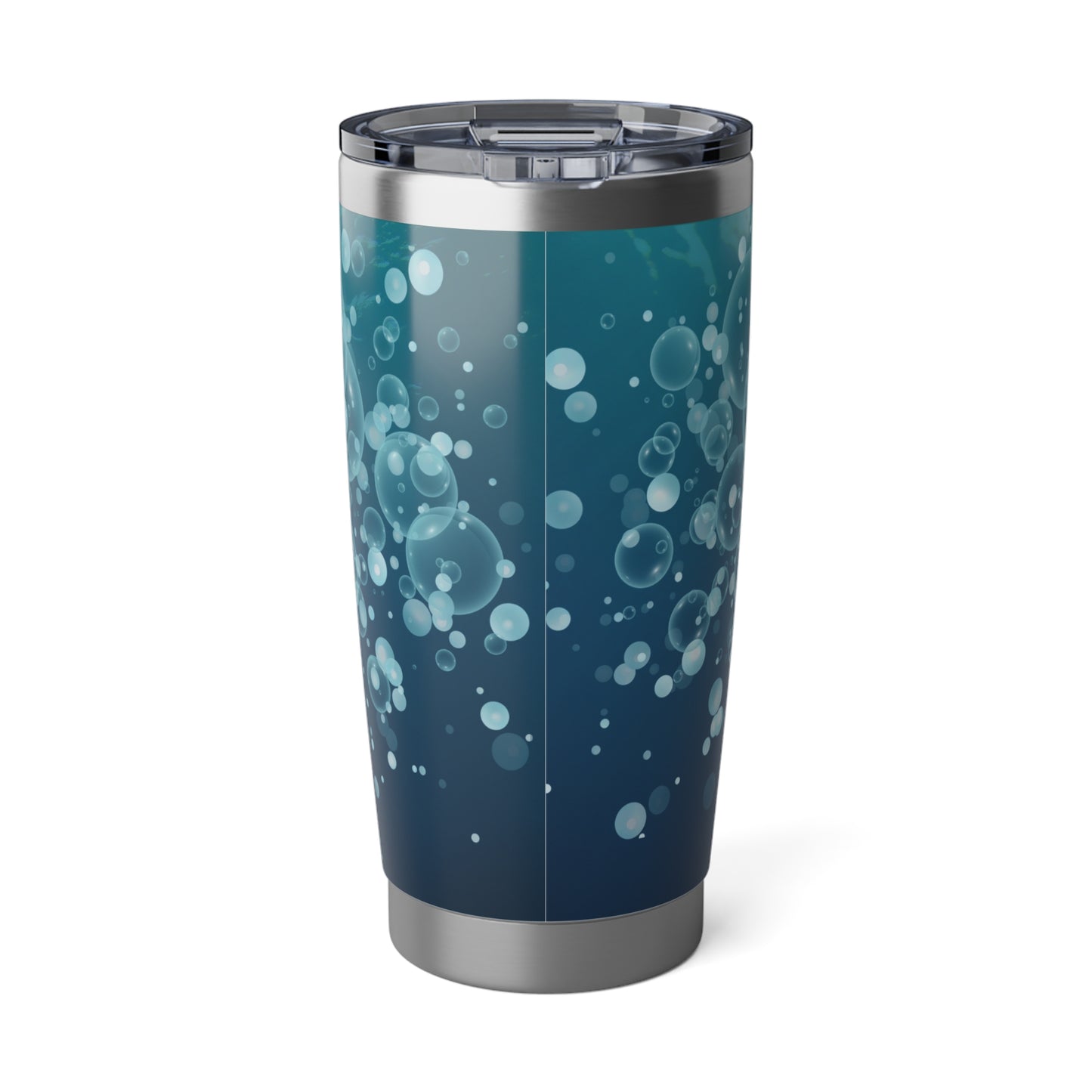 Water Bubble Bliss – Icy Depths | 20oz Tumbler (Effortless Calm Collection)