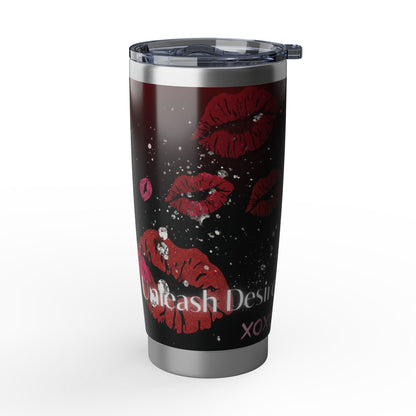 Unleash Desire | Romantic Lips & Diamonds 20oz Tumbler