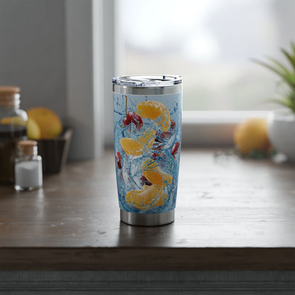 Stay Cool Fruit Splash | 20oz Summer Hydration Tumbler