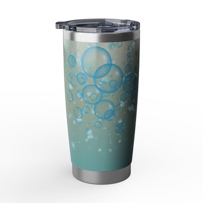 Water Bubble Bliss – Amber Coast | 20oz Tumbler