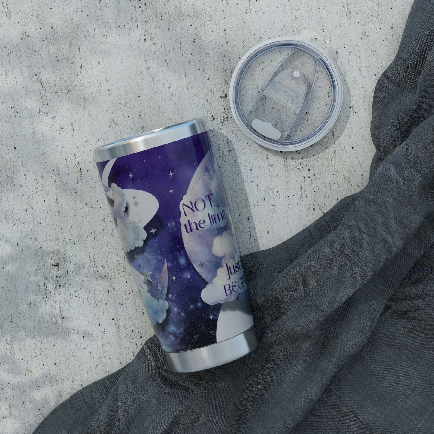 The Sky is NOT the Limit – Just the Beginning “Beyond the Night” Collection Tumbler