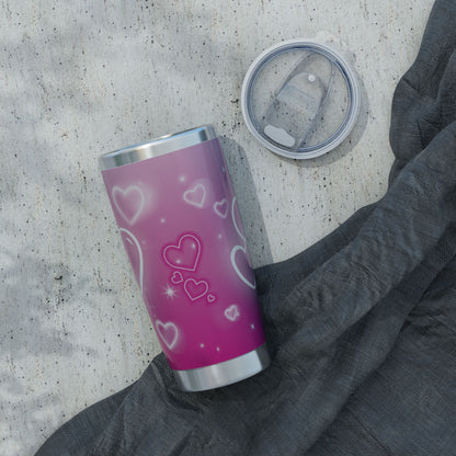 Neon Hearts | 20oz Valentine's Tumbler