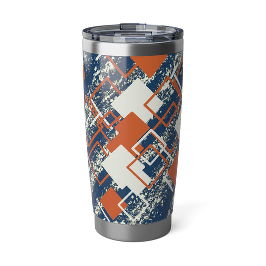 Autumn Days- Autumn Grid Modern Abstract Fall Tumbler