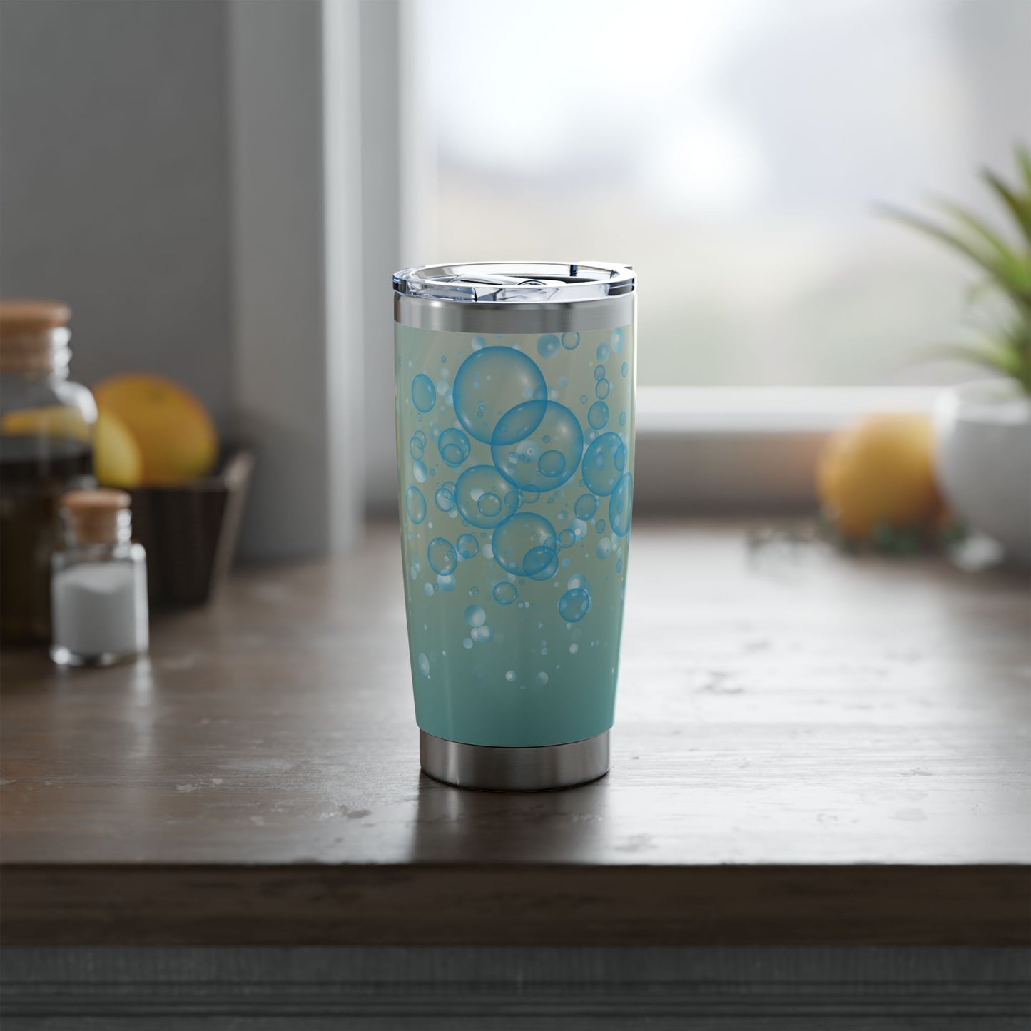 Water Bubble Bliss – Amber Coast | 20oz Tumbler