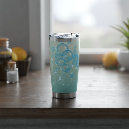Water Bubble Bliss – Amber Coast | 20oz Tumbler