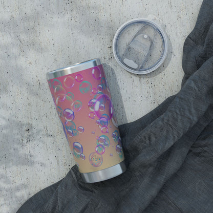 Air Bubble Bliss – Amber Drift | 20oz Tumbler