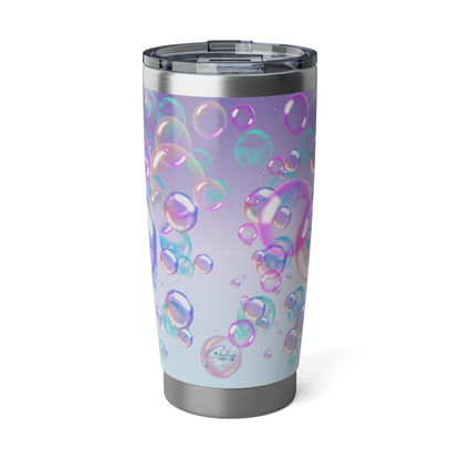 Air Bubble Bliss – Twilight Haze | 20oz Tumbler (Effortless Calm Collection)