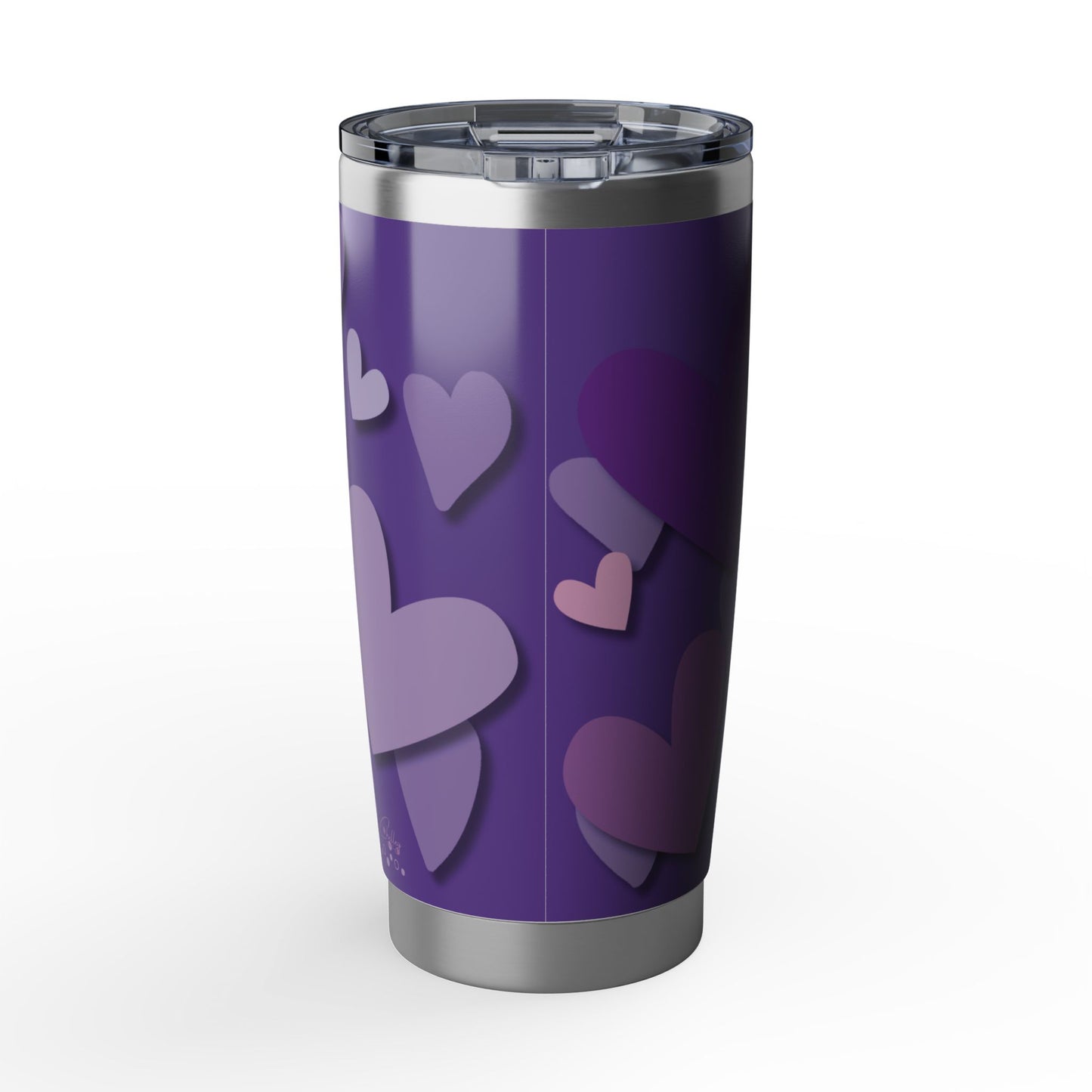 Layered Hearts | Modern Valentine's 20oz Tumbler