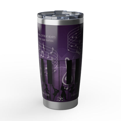 Those Who Teach – Sound and Motion Tumbler – Deep Purple