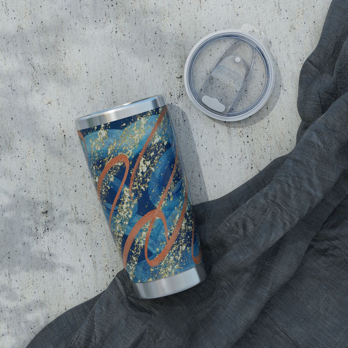 Autumn Pulse Modern Abstract Fall Vagabond 20oz Tumbler