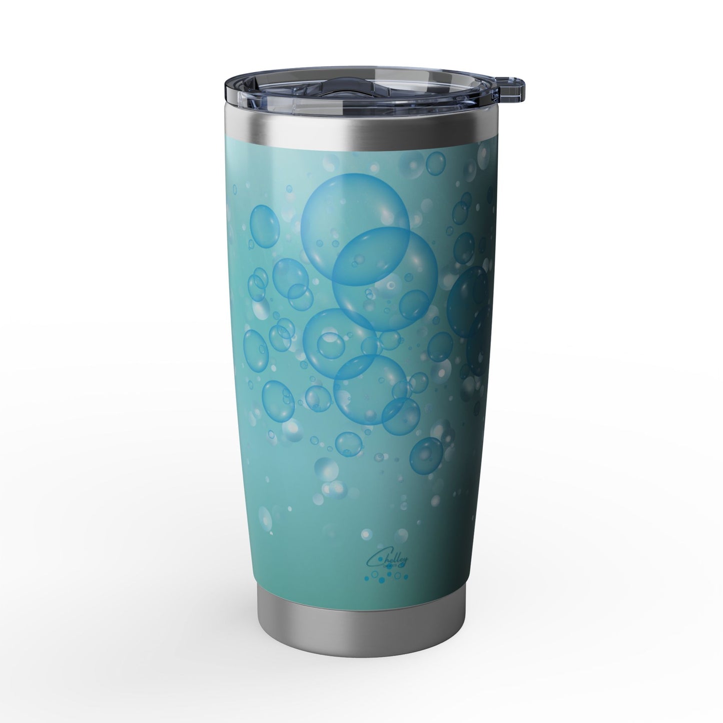 Water Bubble Bliss – Mint Whisper | 20oz Tumbler