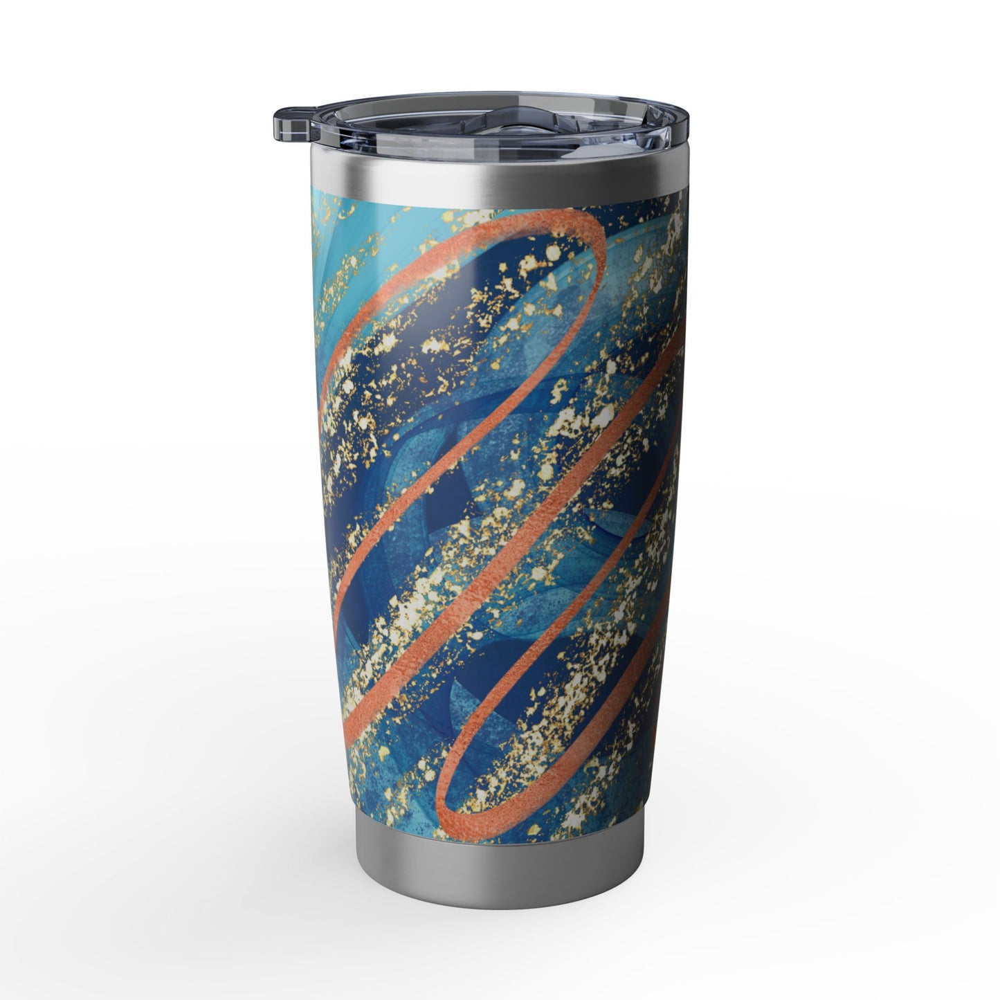 Autumn Pulse Modern Abstract Fall Vagabond 20oz Tumbler