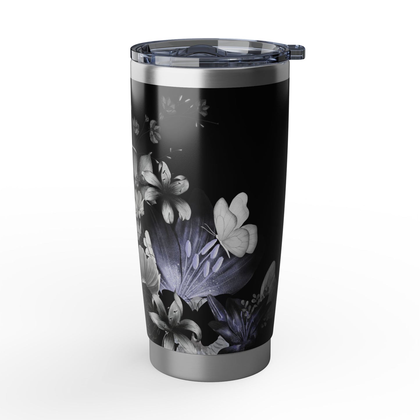 Nocturnal Bloom | 20oz Floral Tumbler