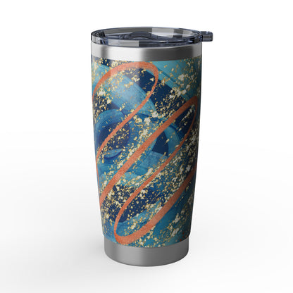 Autumn Pulse Modern Abstract Fall Vagabond 20oz Tumbler