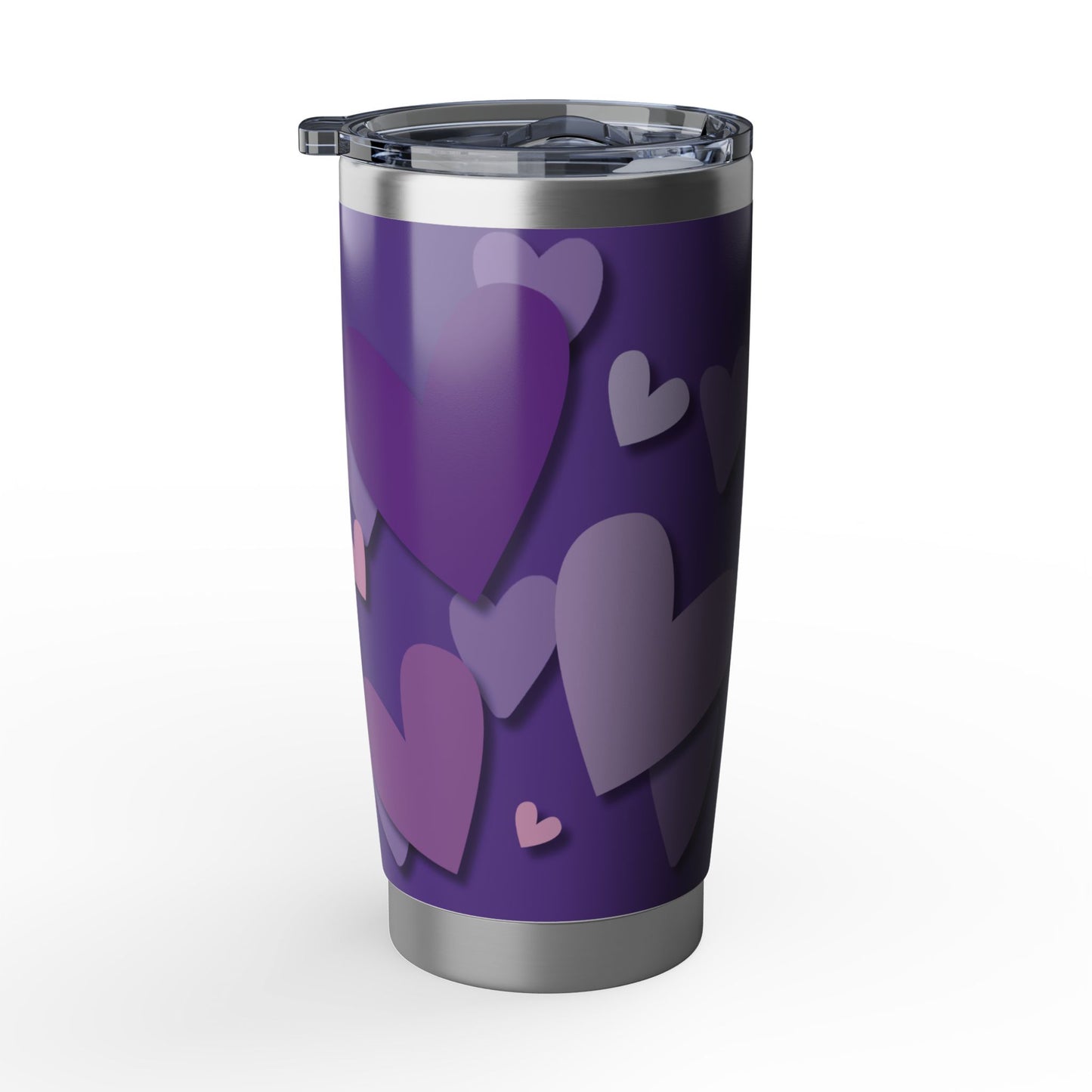 Layered Hearts | Modern Valentine's 20oz Tumbler