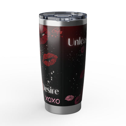 Unleash Desire | Romantic Lips & Diamonds 20oz Tumbler