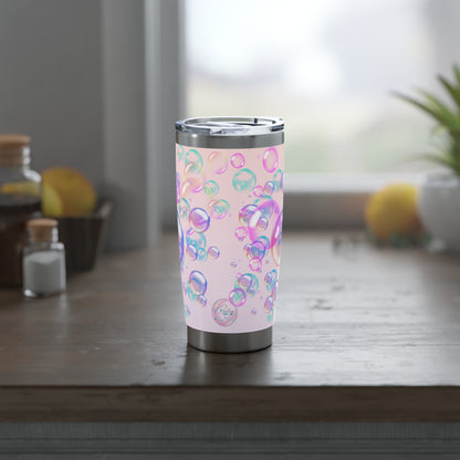 Air Bubble Bliss – Sunrise Lift | 20oz Tumbler (Effortless Calm Collection)