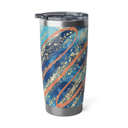 Autumn Days - Autumn Pulse Modern Abstract Fall Tumbler