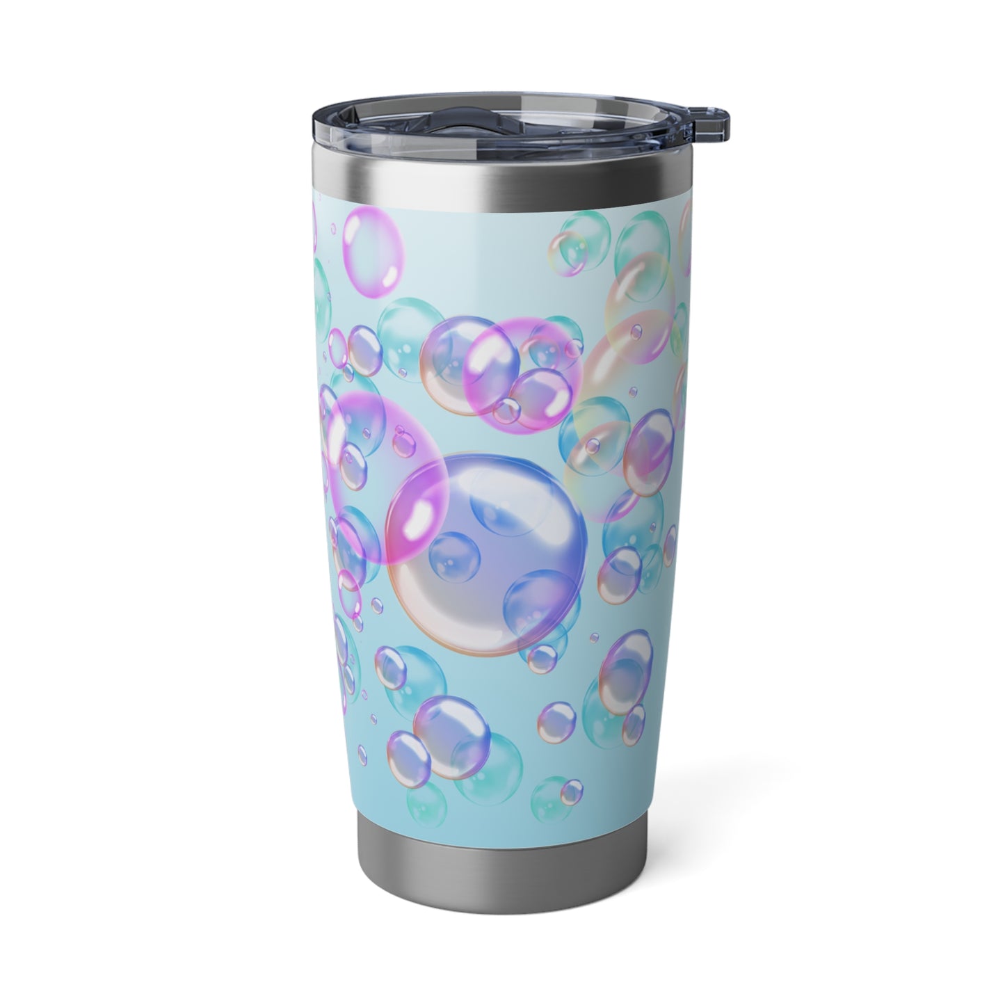 Air Bubble Bliss – Cerulean Rise | 20oz Tumbler (Effortless Calm Collection)