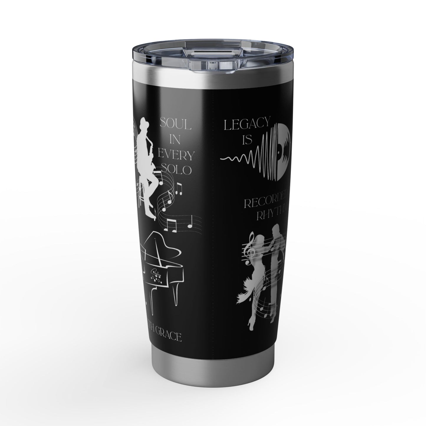 Tempo, Tenacity & Legacy | 20oz Music Teacher Tumbler