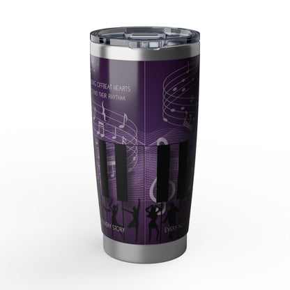 Those Who Teach – Sound and Motion Tumbler – Deep Purple