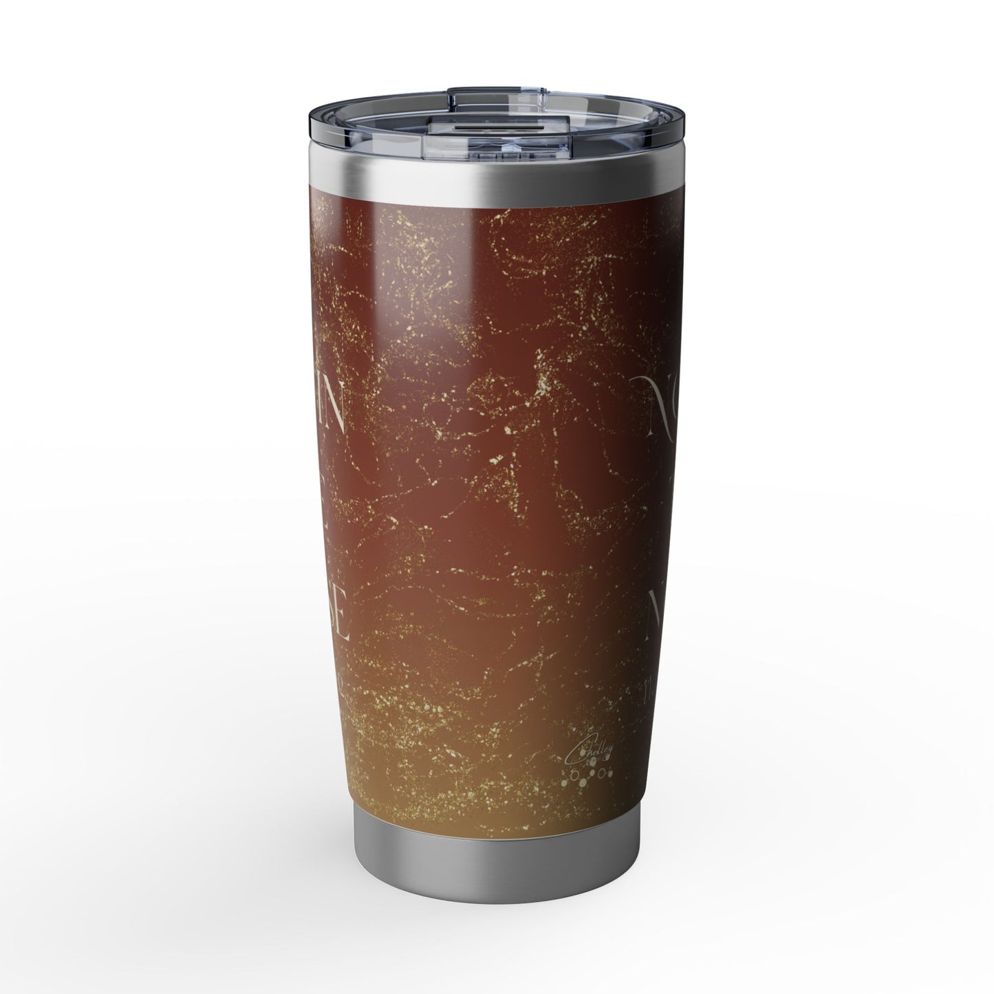 Not in the Noise | Abstract Scripture Typography 20oz Tumbler