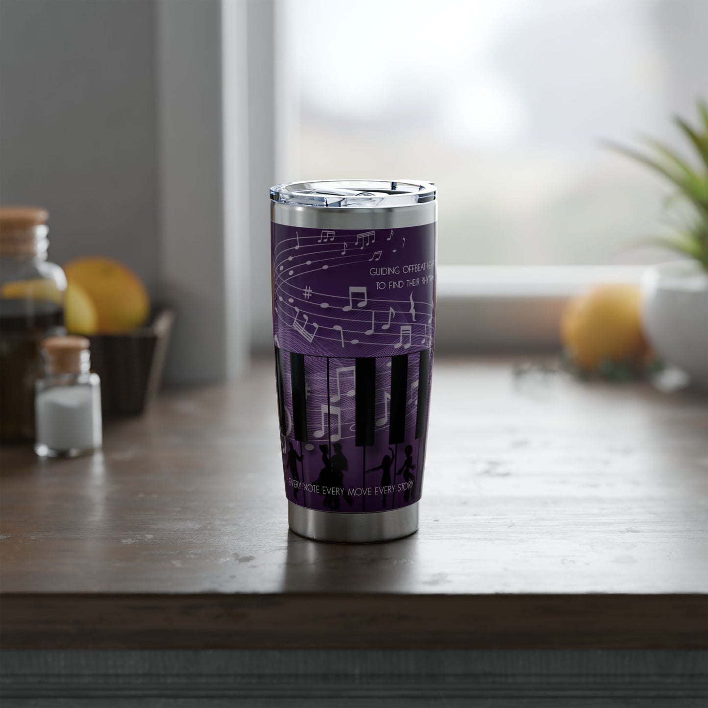 Those Who Teach – Sound and Motion Tumbler – Deep Purple
