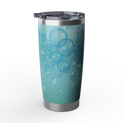 Water Bubble Bliss – Mint Whisper | 20oz Tumbler
