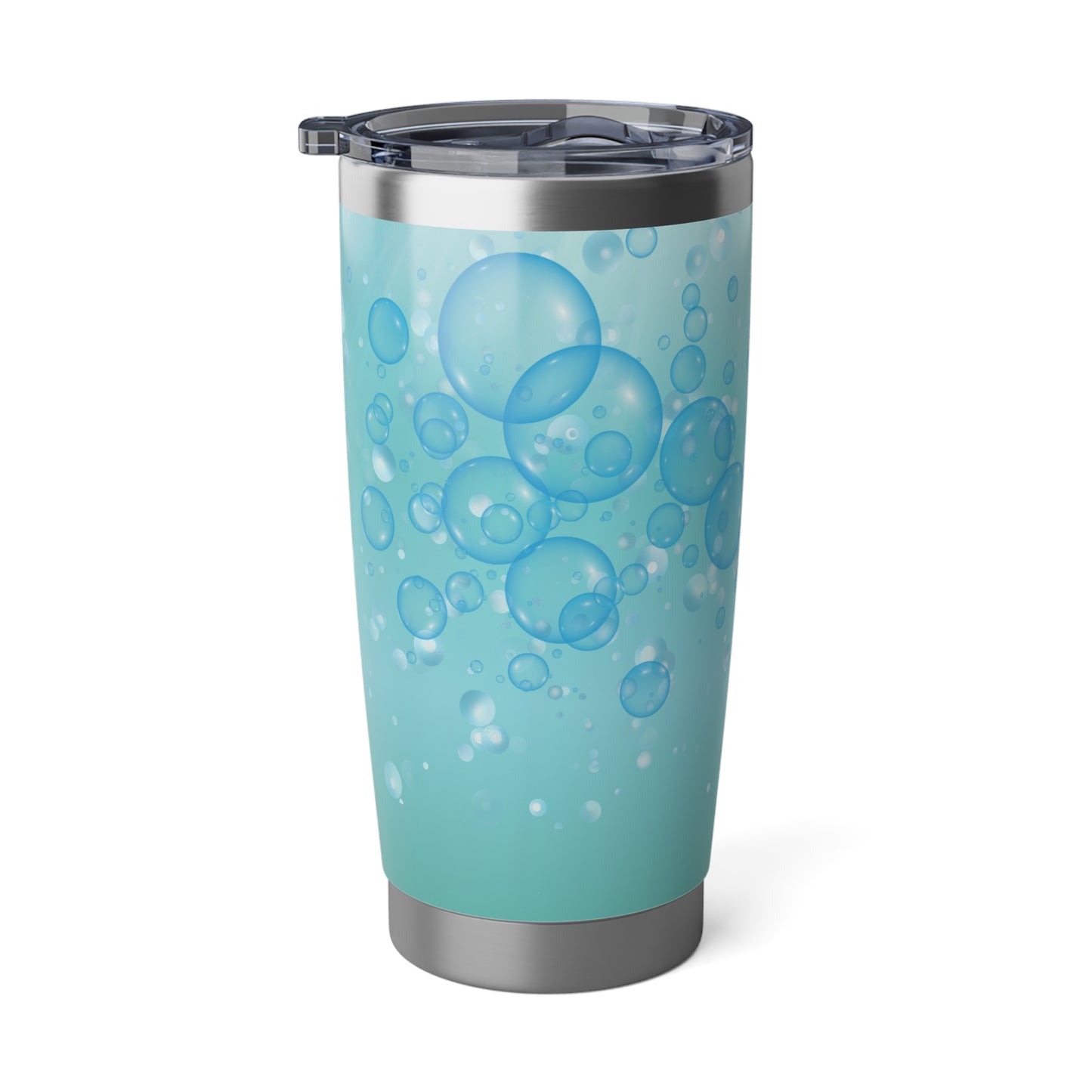 Water Bubble Bliss – Mint Whisper | 20oz Tumbler (Effortless Calm Collection)