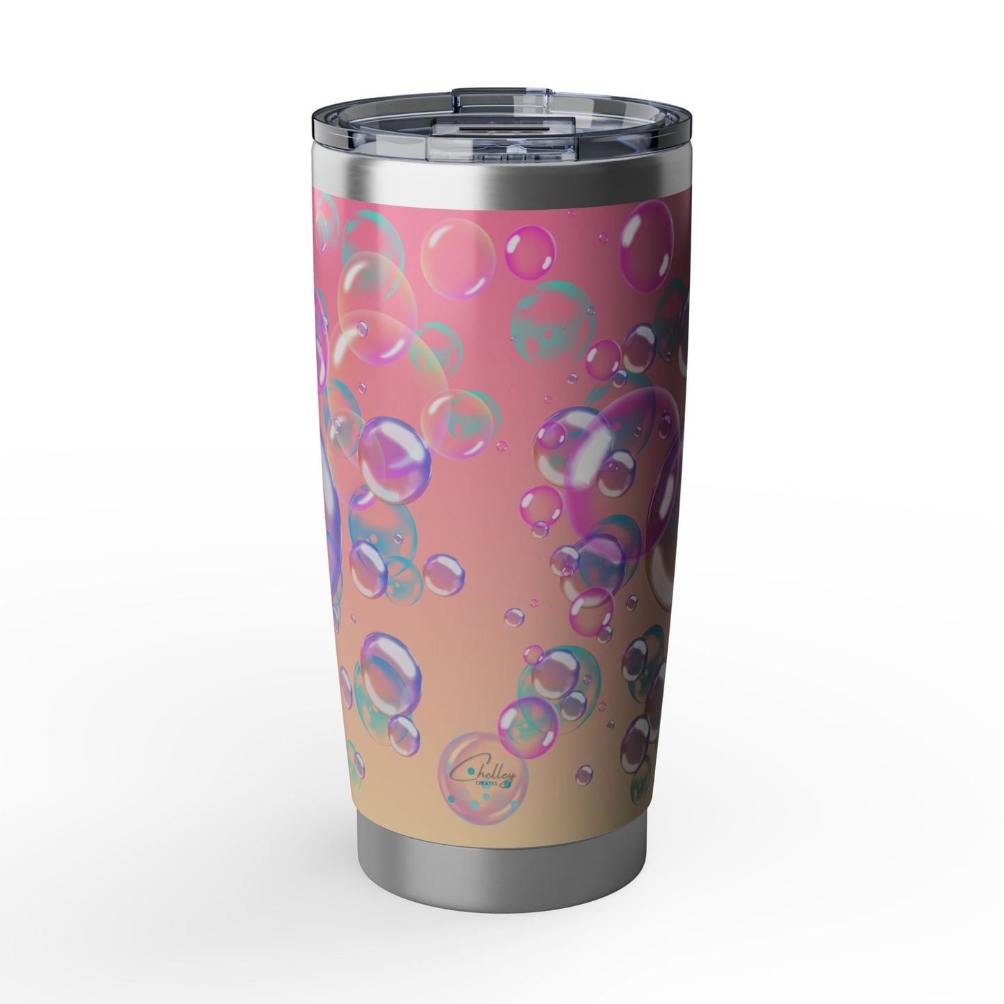 Air Bubble Bliss – Amber Drift | 20oz Tumbler