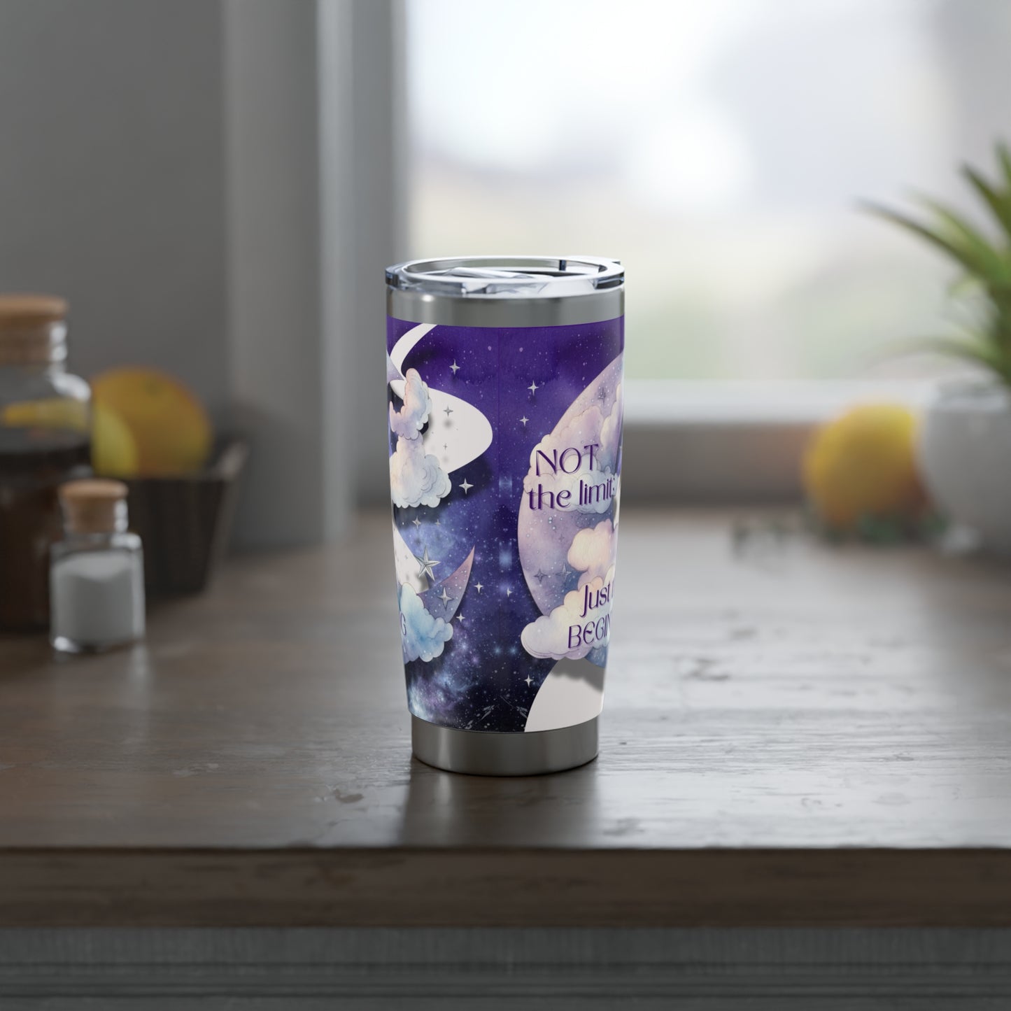 The Sky is NOT the Limit – Just the Beginning “Beyond the Night” Collection Tumbler