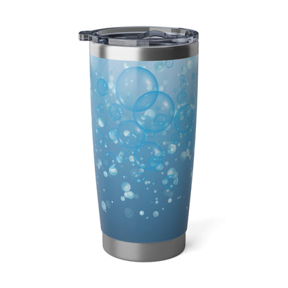 Water Bubble Bliss – Violet Tide | 20oz Tumbler (Effortless Calm Collection)