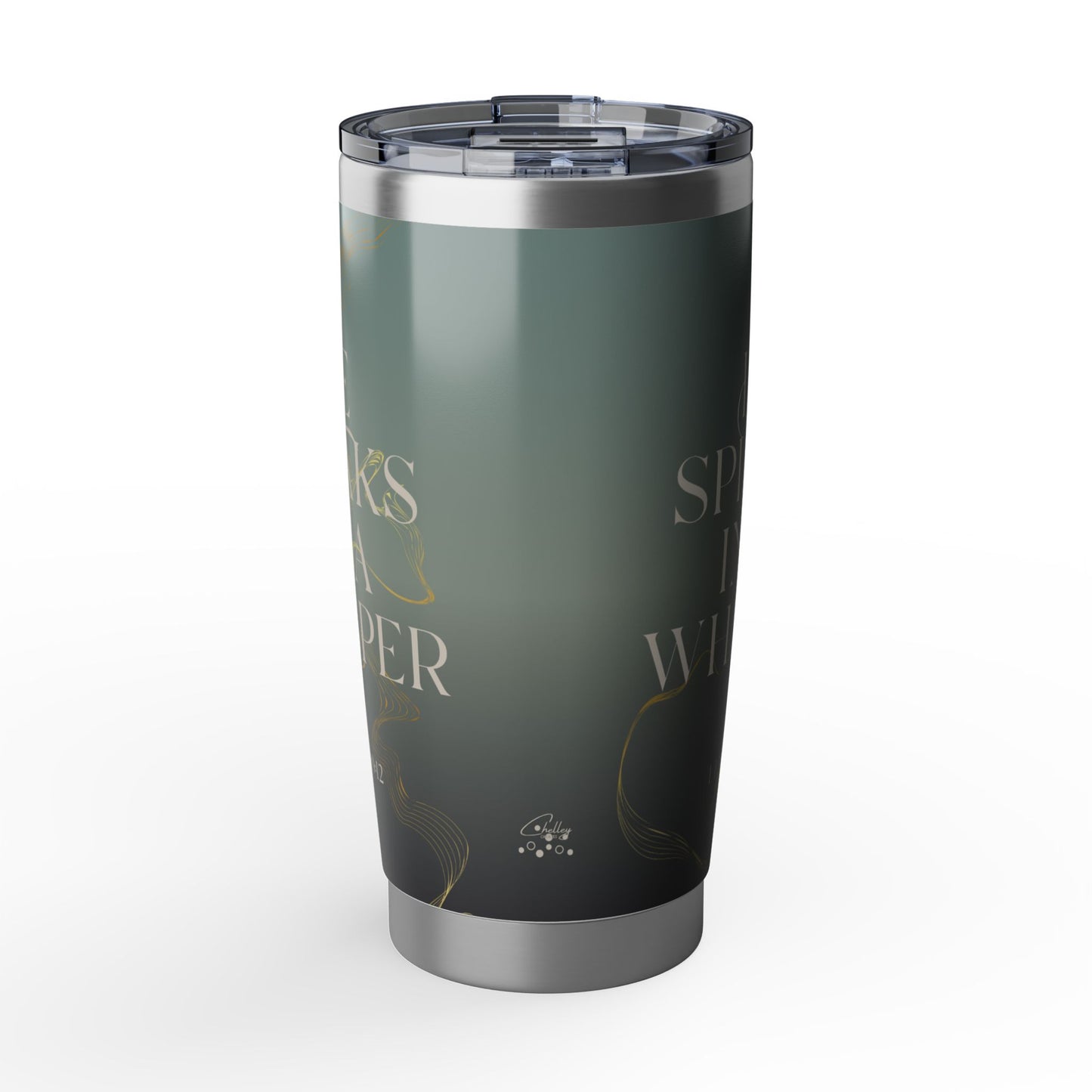 He Speaks in a Whisper | 1 Kings 19:12 Christian Tumbler | 20oz Tumbler