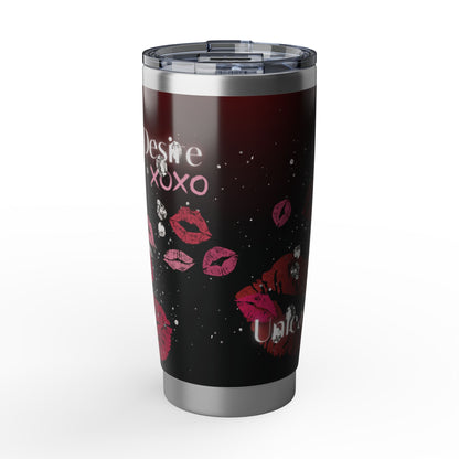 Unleash Desire | Romantic Lips & Diamonds 20oz Tumbler