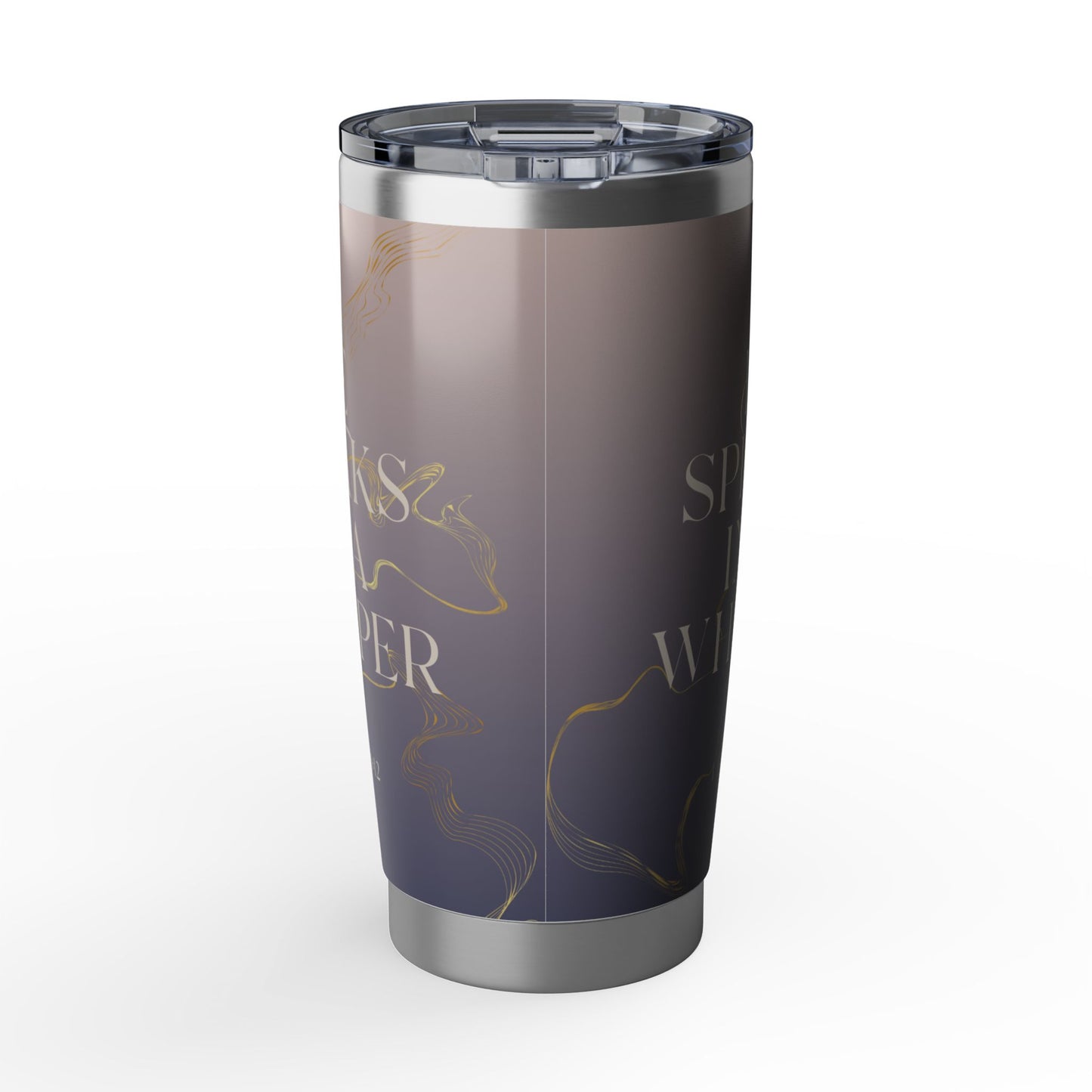He Speaks in a Whisper | 1 Kings 19:12 Christian Tumbler | 20oz Tumbler
