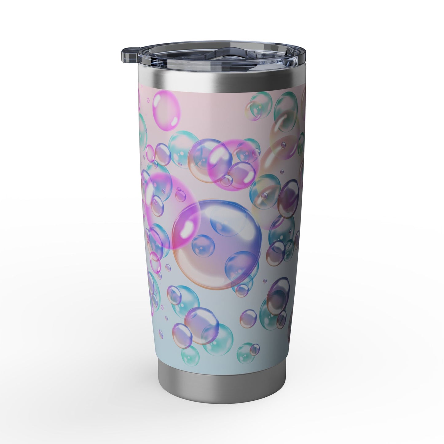 Air Bubble Bliss – Blush Horizon | 20oz Tumbler