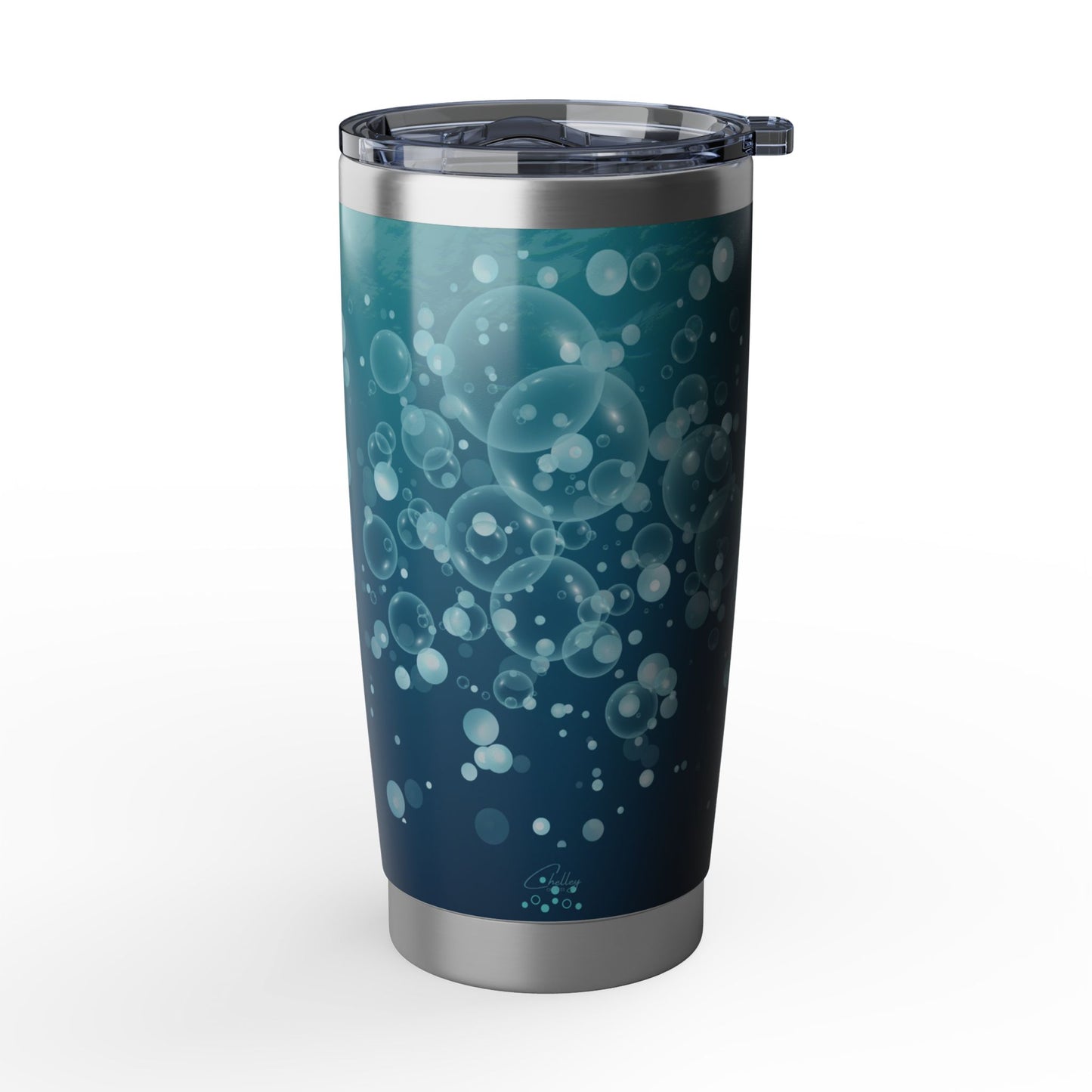 Water Bubble Bliss – Icy Depths | 20oz Tumbler
