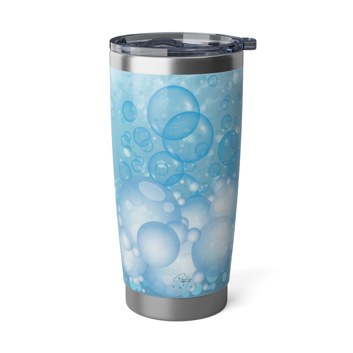 Water Bubble Bliss – Ocean Light | 20oz Tumbler (Effortless Calm Collection)