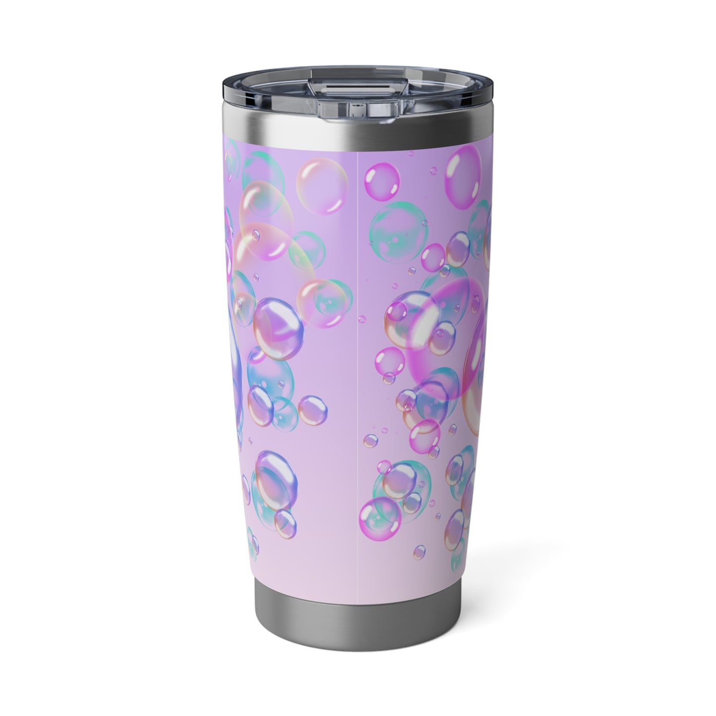 Air Bubble Bliss – Wisteria Fade | 20oz Tumbler (Effortless Calm Collection)