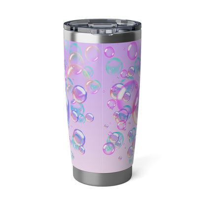 Air Bubble Bliss – Wisteria Fade | 20oz Tumbler (Effortless Calm Collection)