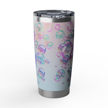 Air Bubble Bliss – Blush Horizon | 20oz Tumbler