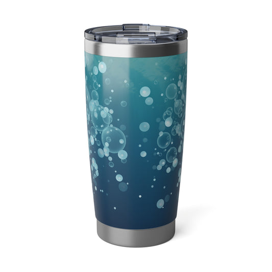 Water Bubble Bliss – Icy Depths | 20oz Tumbler (Effortless Calm Collection)